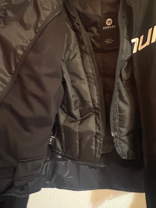 Chaqueta de moto ARMURE Negra Talla S