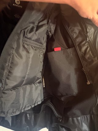 Chaqueta de moto ARMURE Negra Talla S