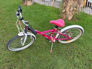 Bicicleta infantil rosa