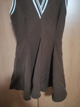 Vestido Tenista Zara Marrón