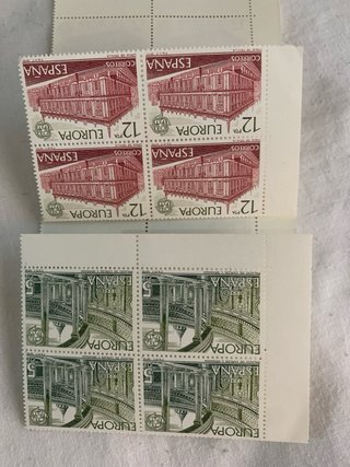 9 series y 17 edifil 68 sellos nuevos, españa 1968