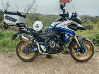 Voge 525 DSX Azul y Blanco