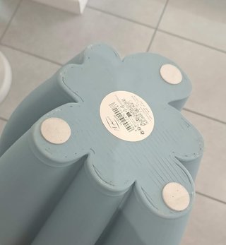 Vaso Melograno azzurro design organico