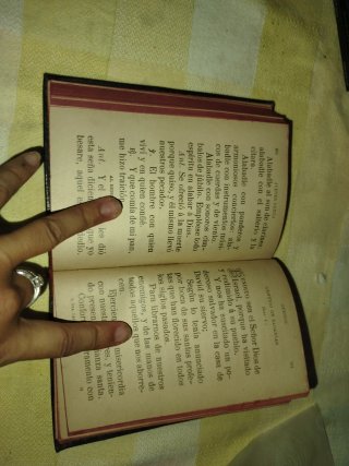 Libro antiguo Semana Santa