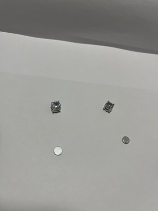 Pendientes imán acero inoxidable