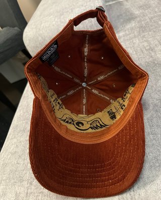 Gorra Von Dutch California Marrón Corduroy