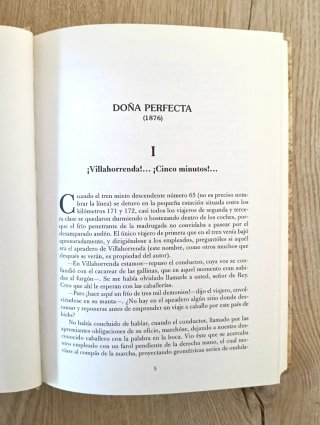 Doña Perfecta Benito Pérez Galdós Ediciones Rueda