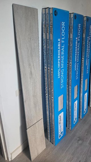 7 Cajas Suelo Vinílico SPC SmartFloor