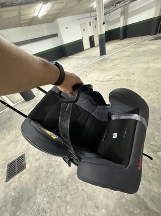 Silla coche bebé contramarcha