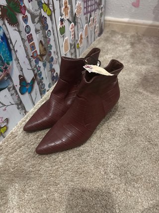 Botines marrones de mujer