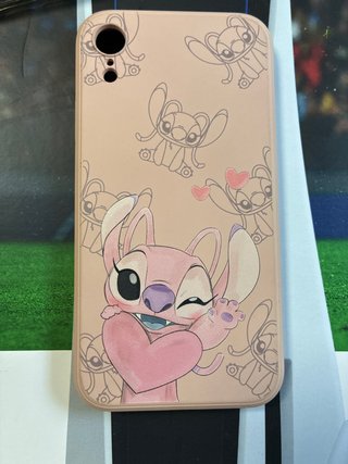 Funda iPhone XR Angel Stitch Rosa
