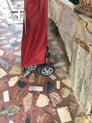 Carro de compra Rolser rojo