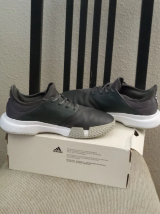 Adidas Talla 41 1/3 Gris y Blanco