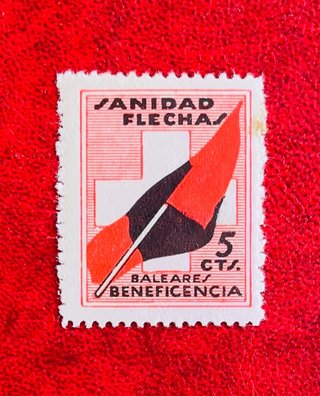 Curioso Sello Guerra Civil Baleares 1937