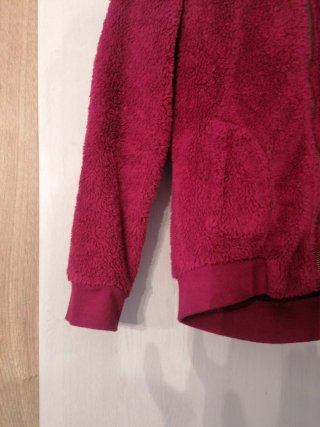 Sudadera pelo con capucha
