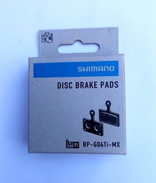 2 Juegos Pastillas Freno Shimano G04Ti-MX Metal