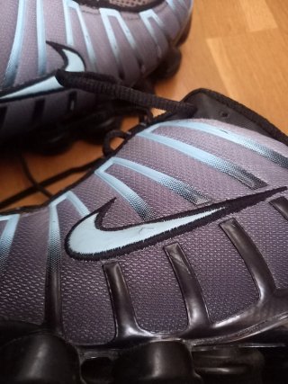 Zapatillas Nike Shox Azul/Gris