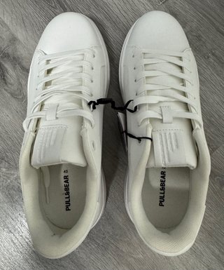 Zapatillas blancas suela volumen