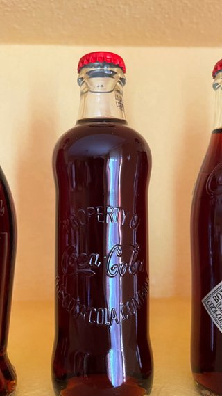 Lote 3 Bottiglie Coca-Cola Vintage Anniversario