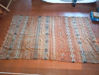 Alfombra Kilim Bereber Marroquí vintage hechoamano