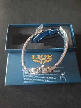 Reloj LIGE Cronógrafo Deportivo Hombre Negro