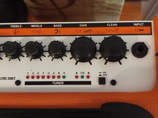 Amplificador Orange Crush 20 RT