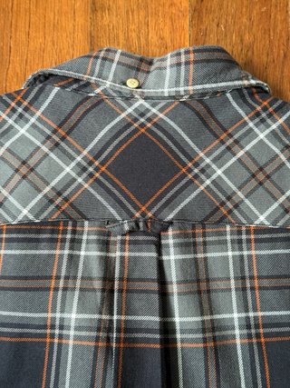 Superdry Vintage Check Camisa Cuadros Navy Azul