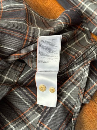 Superdry Vintage Check Camisa Cuadros Navy Azul