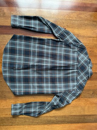 Superdry Vintage Check Camisa Cuadros Navy Azul
