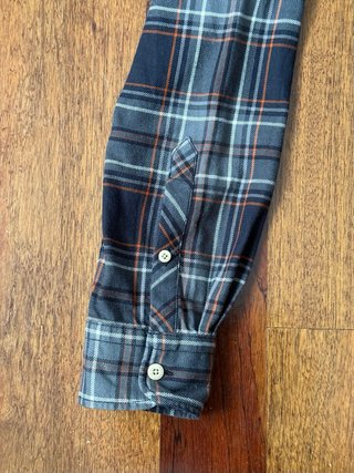 Superdry Vintage Check Camisa Cuadros Navy Azul