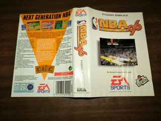NBA Live 96 Mega Drive Completo PAL