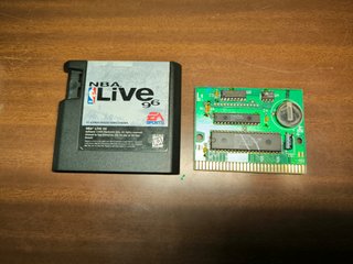 NBA Live 96 Mega Drive Completo PAL