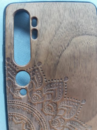 ✅ Funda/Carcasa Xiaomi Note 10 Madera Mandala