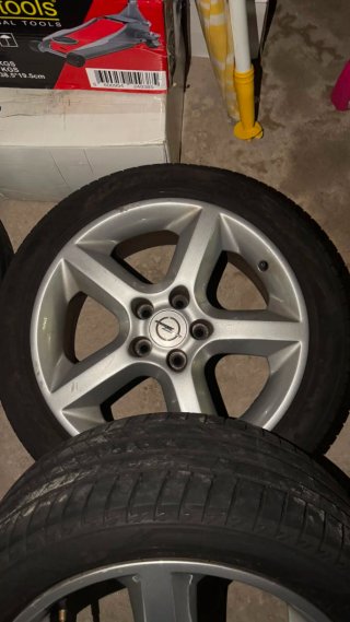 Llantas Opel 17” 5x110 Originales + Neumáticos