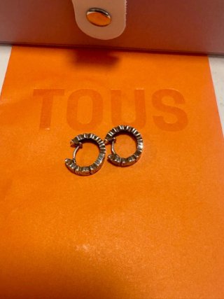Pendientes Tous Puppies Plata