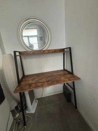 Escritorio moderno madera y metal
