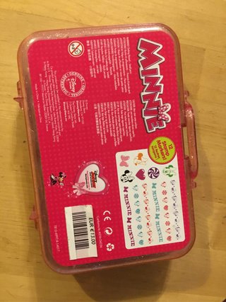 Valigetta Minnie con pennarelli