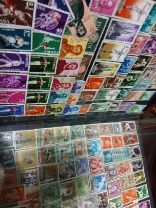 Colección de sellos España y extranjero
