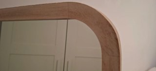 Espejo de pie rectangular madera 16x40cm