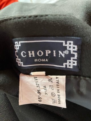 Gonna tubino vita alta Chopin Roma