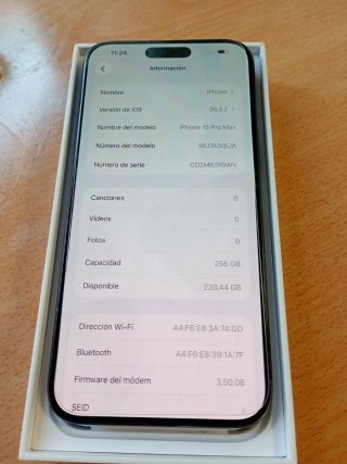 iPhone 15 Pro Max /Azul Marino 256GB