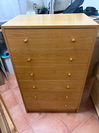 Cajonera de madera