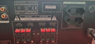 Amplificador Kenwood KRF-V5560D Plata