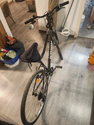 Bicicleta B'Twin Riverside 100 Negra