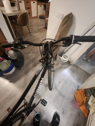 Bicicleta B'Twin Riverside 100 Negra