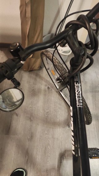 Bicicleta B'Twin Riverside 100 Negra