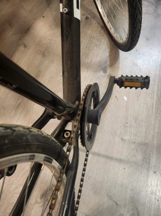 Bicicleta B'Twin Riverside 100 Negra