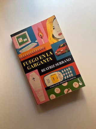 Libro - Fuego en la garganta de Beatriz Serrano