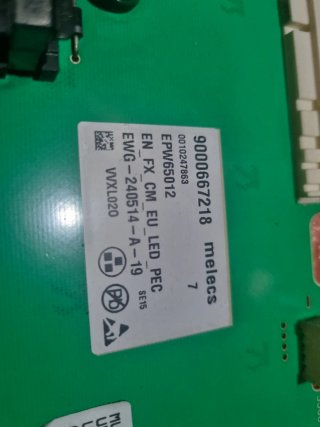 Placa Electrónica Lavadora 9000667218