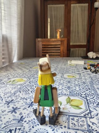 Figura Astérix Madera